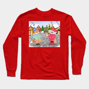Christmas Village Long Sleeve T-Shirt
